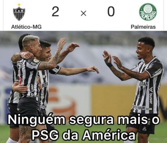 Brasileirão: os melhores memes de Atlético-MG 2 x 0 Palmeiras