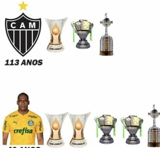 Brasileirão: os melhores memes de Atlético-MG 2 x 0 Palmeiras