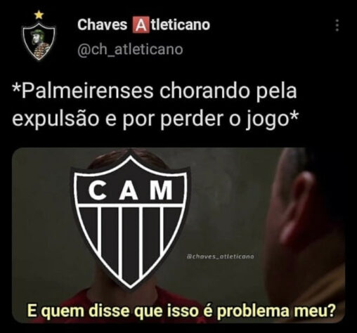 Brasileirão: os melhores memes de Atlético-MG 2 x 0 Palmeiras