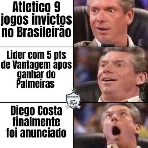 Brasileirão: os melhores memes de Atlético-MG 2 x 0 Palmeiras