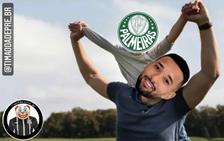 Repleto de jogadores no elenco com passagem pelo Corinthians, como Walter, Marllon, Jonathan Cafú e Clayson, o Cuiabá venceu o Palmeiras por 2 a 0 na manhã de domingo e fez a alegria da Fiel. Confira os memes que circularam nas redes sociais! (Por Humor Esportivo)