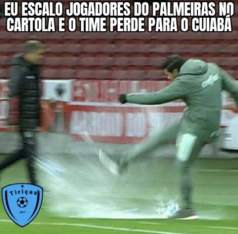 Brasileirão: derrota do Palmeiras para o Cuiabá rendeu diversos memes na web