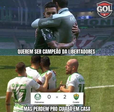 Brasileirão: derrota do Palmeiras para o Cuiabá rendeu diversos memes na web