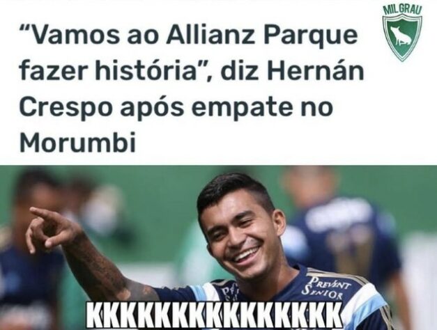 Libertadores da América: os melhores memes de Palmeiras 3 x 0 São Paulo