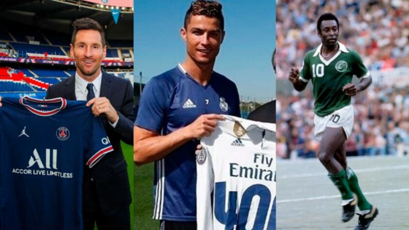 Com a chegada de Messi ao Paris Saint-Germain, elencamos as melhores contratações da história do futebol, levando em conta mais a expectativa que era esperada do jogador no novo clube do que o impacto causado. Os valores das negociações foram retirados do site Transfermarkt. (por André Udlis)