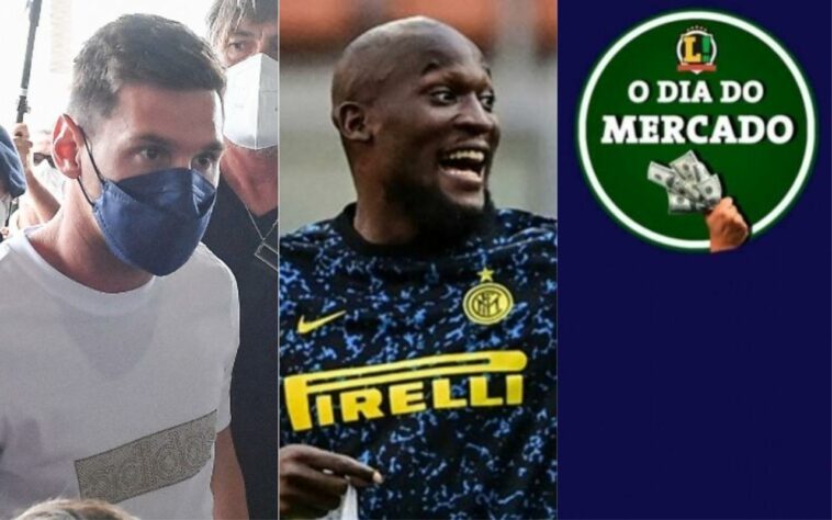 O mercado da bola está fervendo! Lionel Messi já viajou para Paris e só falta o anúncio do PSG para que o final feliz aconteça. Na Inglaterra, a expectativa é pela chegada de Lukaku ao Chelsea. Já no Brasil, tem clube negociando com o atacante Diego Costa! Veja tudo isso e muito mais aqui, no resumo do Dia do Mercado!