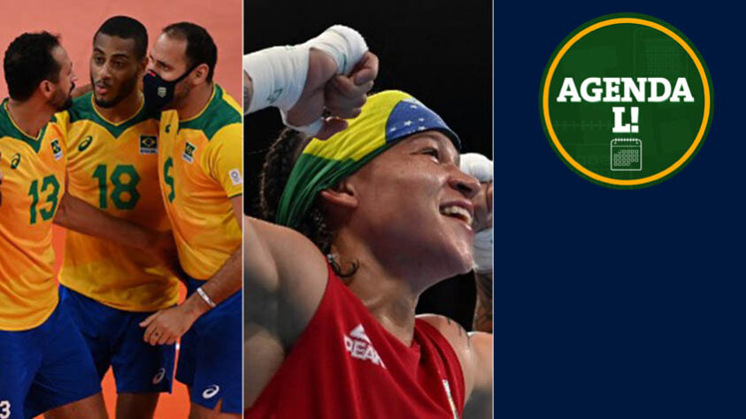 Entre a noite desta quarta e a manhã de quinta, o Brasil tem compromissos no vôlei, no boxe, no atletismo e muito mais. Confira a agenda completa, sempre no horário de Brasília. 