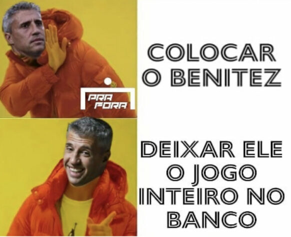 Libertadores da América: Benítez fica no banco, São Paulo é eliminado pelo Palmeiras, e torcedores fazem memes com a situação.