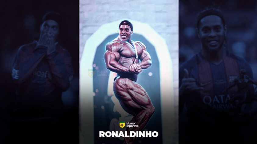 Jogadores ou fisiculturistas? O resultado com Ronaldinho Gaúcho!