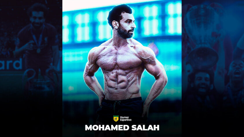 Jogadores ou fisiculturistas? O resultado com o Mohamed Salah!