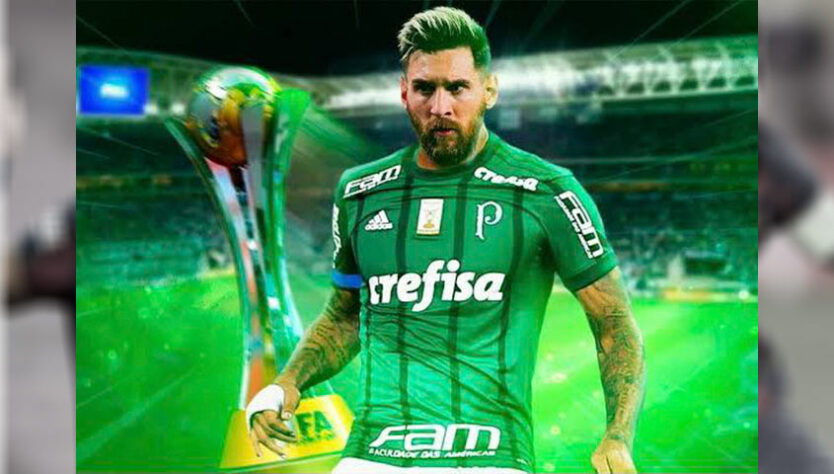 Lionel Messi no Palmeiras