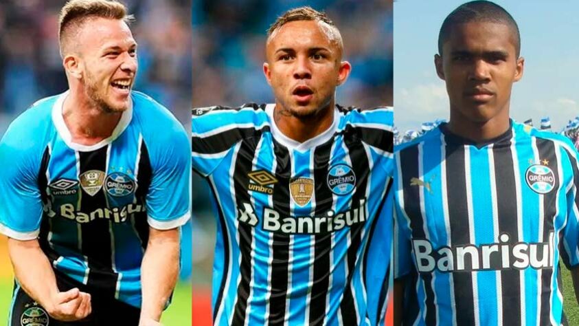 Grêmio - O Tricolor Gaúcho teria grandes jogadores, como Douglas Costa e Arthur. A equipe seria: Marcelo Grohe (Al-Ittihad), Wellington Silva (Gamba Osaka), Léo (Cruzeiro), Mario Fernandes (CSKA) e Marcelo Hermes (Ponte Preta); Lucas Leiva (Lazio), Matheus Henrique (Sassuolo), Arthur (Juventus) e Everton Cebolinha (Benfica); Douglas Costa (Grêmio) e Luan (Corinthians).