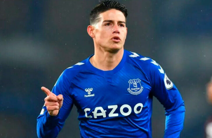 James Rodríguez (30 anos) - Meio-campista do Everton - Valor de mercado: 28 milhões de euros - O Porto e o İstanbul Başakşehi têm interesse em contratá-lo.