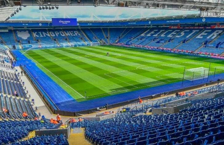 King Power Stadium (Leicester) - O grupo tailandês de varejo de viagem patrocina o clube e carrega o seu nome no estádio. (Valores não revelados).