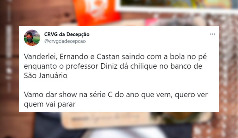 Os melhores memes da chegada de Fernando Diniz ao Vasco da Gama