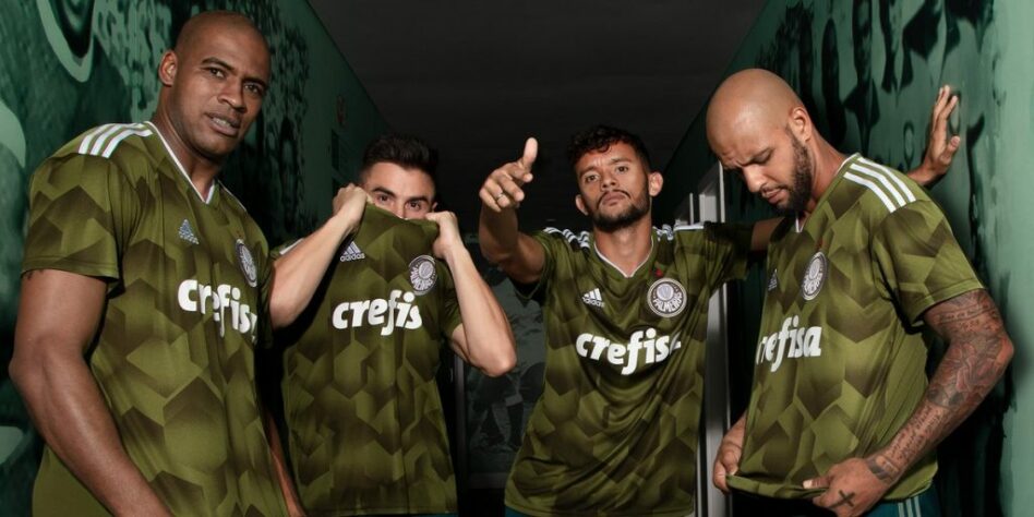 Terceiro uniforme do Palmeiras lançado pela Adidas em Outubro/2018