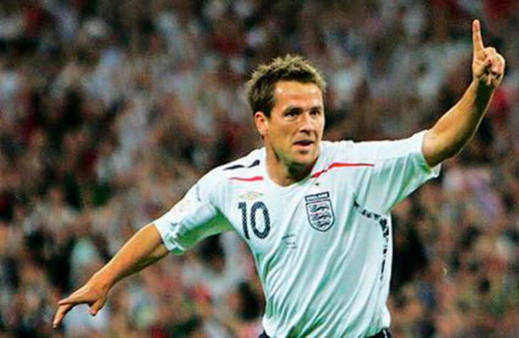 6° - Michael Owen (ING): 76 gols em 156 jogos. (Hoje: 41 anos / Aposentado)