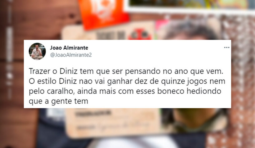 Os melhores memes da chegada de Fernando Diniz ao Vasco da Gama