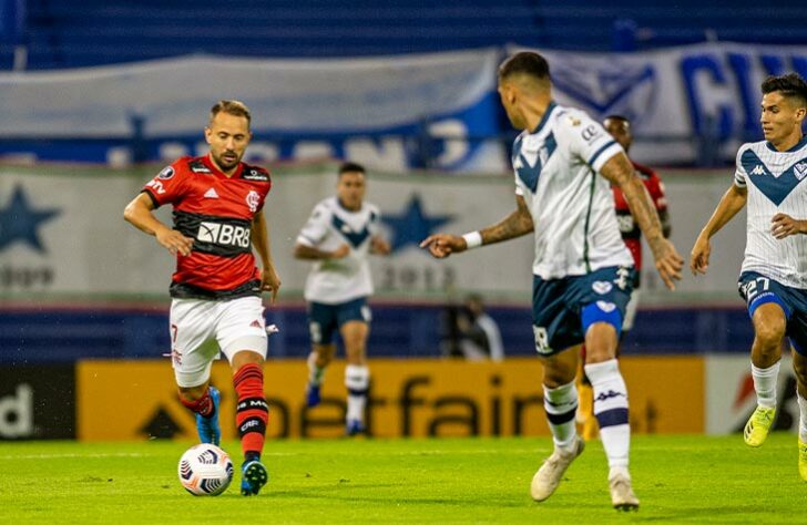 Vélez Sarsfield (ARG) 2x3 Flamengo - 1ª rodada da fase de grupos da Libertadores, no José Amalfitani - Willian Arão, Gabigol e Arrascaeta marcaram os gols do Flamengo na Argentina.