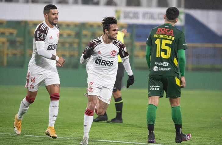 Defensa y Justicia (ARG) 0x1 Flamengo - Ida das oitavas de final da Libertadores, no Norberto "Tito" Tomaghello: na estreia de Renato Gaúcho, Michael fez o gol da vitória na Argentina.