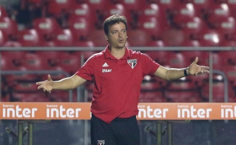 São Paulo (2019-2021) - Ao assinar com o Tricolor Paulista, Diniz fez sua estreia contra o Flamengo, que era comandado pelo técnico português Jorge Jesus.  No Maracanã, as equipes ficaram no 0 a 0. Foram 75 jogos no total, com 34 vitórias, 20 empates e 20 derrotas, sendo o técnico que ficou mais tempo na equipe paulista desde a terceira passagem de Muricy Ramalho. 