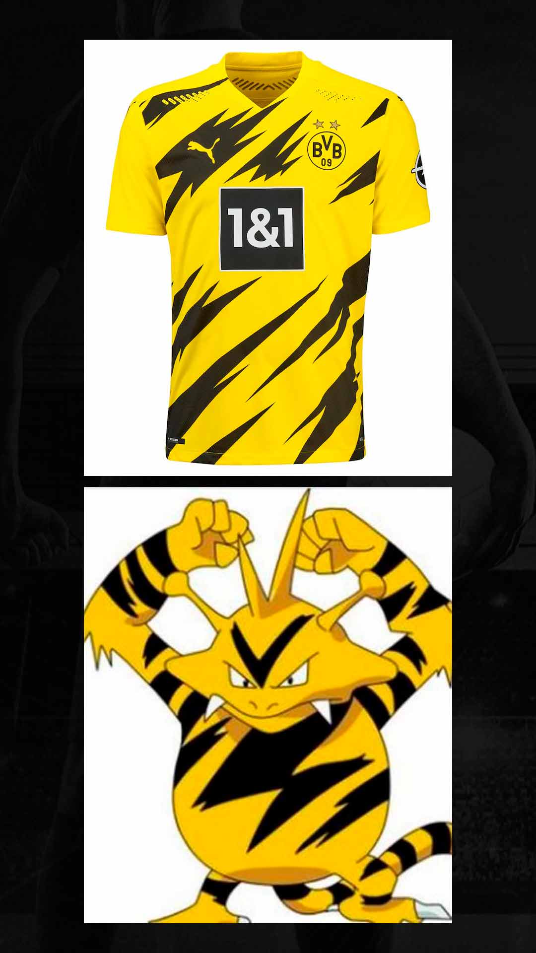 camisa borussia electabuzz