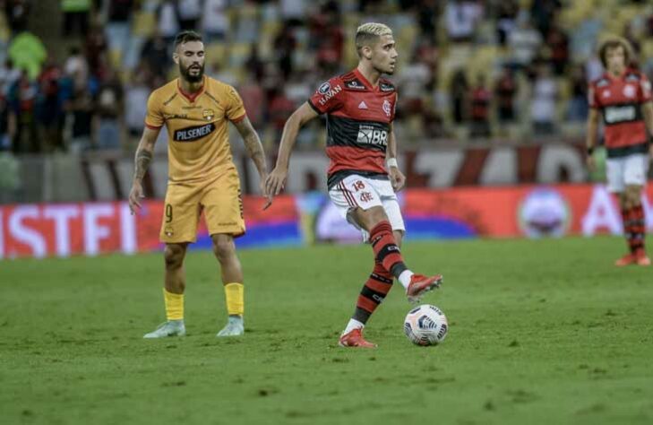 ESQUENTOU - Andreas tem vínculo de empréstimo com o Flamengo até junho deste ano. O Flamengo ofereceu 8 milhões de euros (cerca de R$ 48, 3 milhões) por uma proposta até dezembro de 2026, inicialmente, e aguarda o encontro presencial para realizar ajustes, se necessário e possível, e concluir a operação.