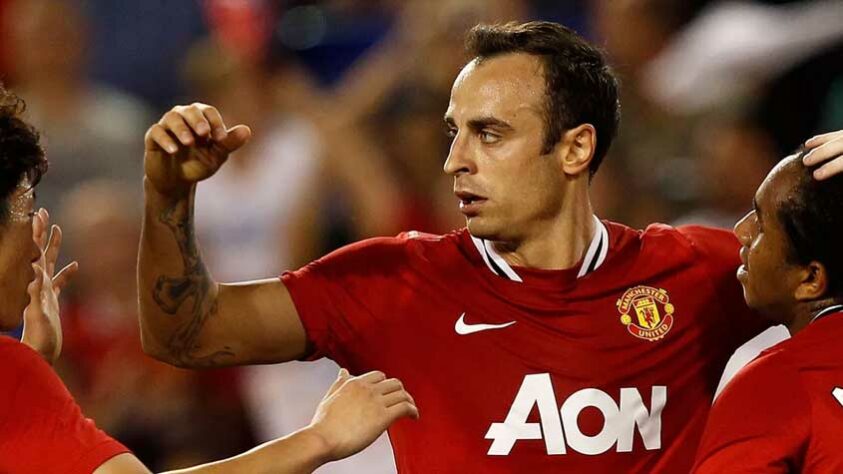 Dimitar Berbatov - atacante búlgaro entrou no segundo tempo da final da Champions. Hoje está aposentado.