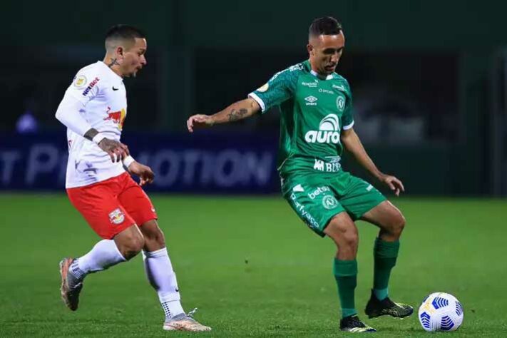 20° colocado - CHAPECOENSE (10 pontos) - 20 jogos - Título: 0% - G6: 0,007% - Rebaixamento: 96,8%.