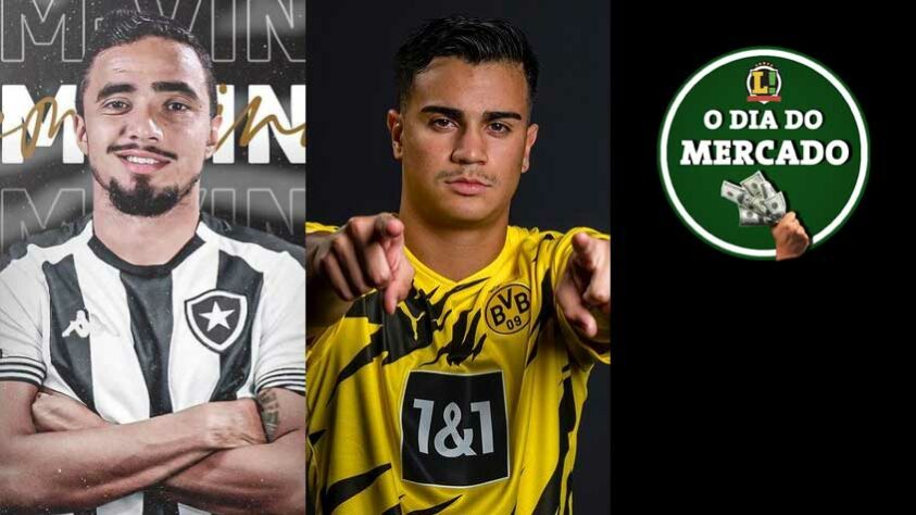 Após muita negociação e espera, o Botafogo oficializou a contratação do lateral Rafael, ex-Manchester United e Lyon. Reinier sofre pressão no Borussia Dortmund por resultados. Lisca deixa o comando do Vasco. Tudo isso e muito mais no Dia do Mercado de quarta-feira.