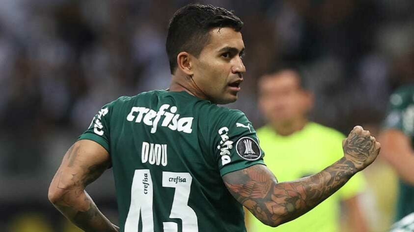 Dudu - Posição: Atacante - Jogos disputados na Libertadores 2021: 7 - Gols marcados: - 2 - Assistências: 0
