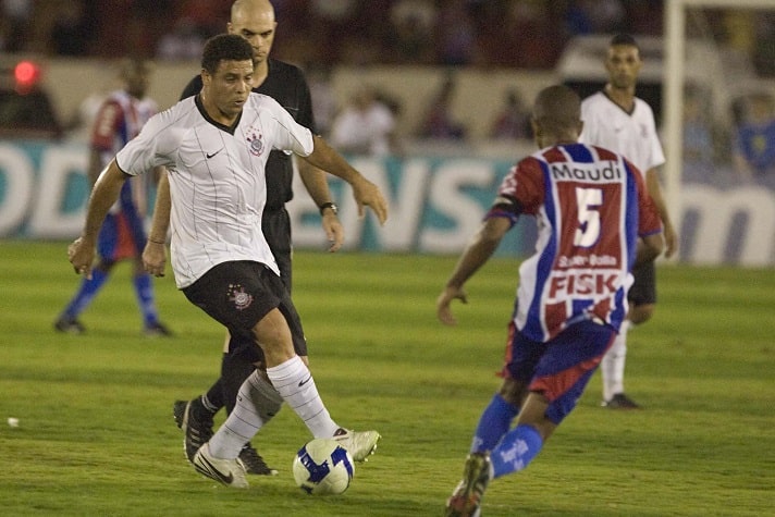 Estreia pelo Corinthians contra o Itumbiara, na Copa do Brasil - 4/3/2009.