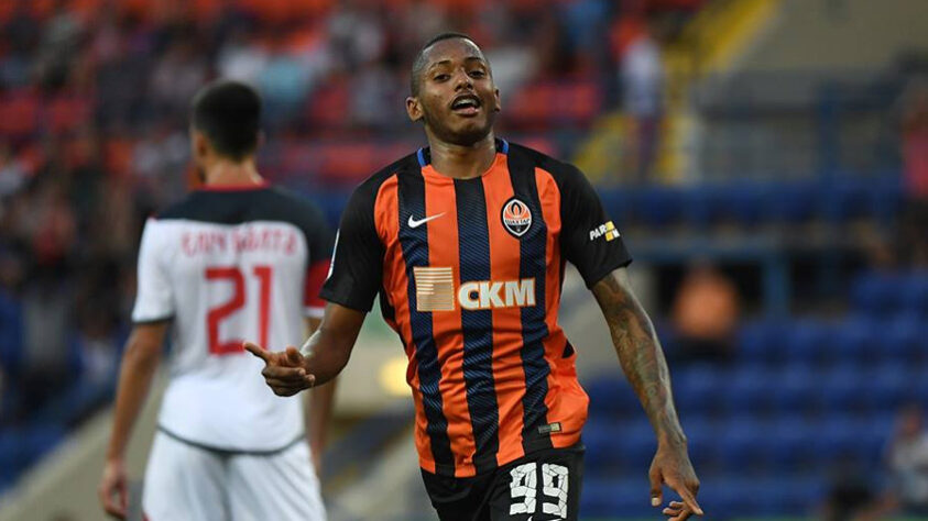 Fernando: o comandante do ataque do Shakhtar Donetsk fez o primeiro gol da equipe no Campeonato Ucraniano, contra o SC Dnipro-1.