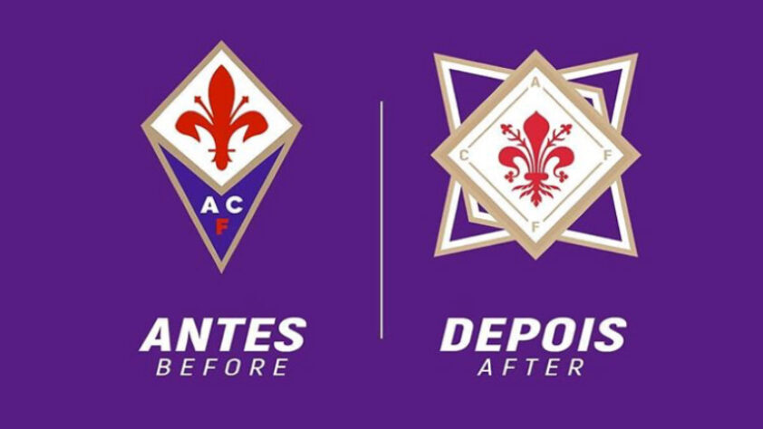 A brincadeira feita pelo designer tinha uma proposta bem diferente para a Fiorentina.