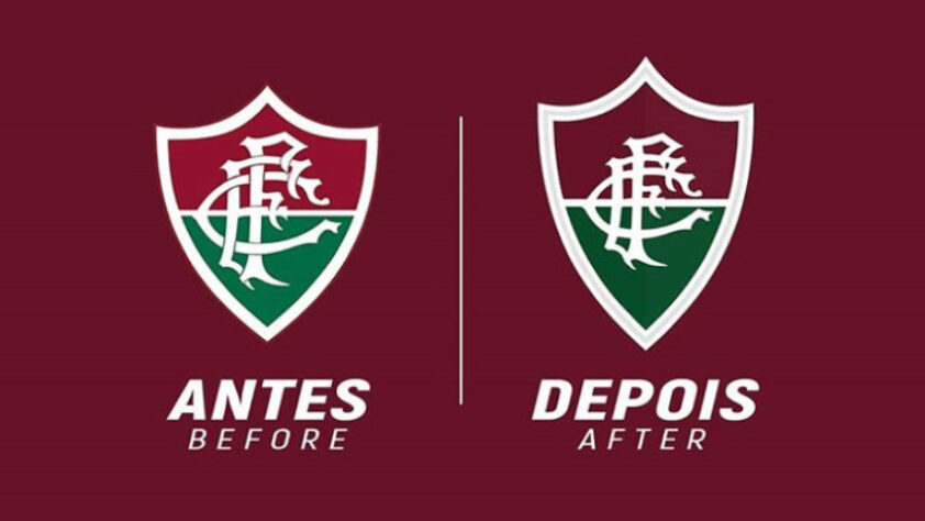 Redesenho de escudos de futebol: Fluminense