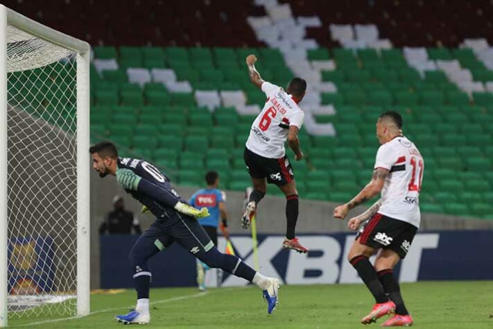 16° colocado - SÃO PAULO (22 pontos) - 19 jogos - Título: 0,044% - G6: 9,9% - Rebaixamento: 18,8%.