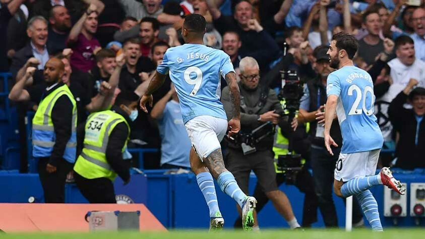 Gabriel Jesus: o atacante ex-palmeirense foi o cara da vitória por 1 a 0 do Manchester City no clássico contra o Chelsea. Ele marcou o único gol do jogo que garantiu o triunfo dos Citizens.