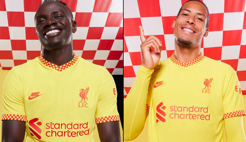 Na última semana, o Liverpool divulgou a sua terceira camisa para temporada 2021-22. Como é comum em camisas que misturam o amarelo com vermelho, o McDonald's foi lembrado.