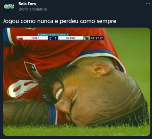 Eliminatórias da Copa do Mundo: os memes da vitória do Brasil sobre o Chile