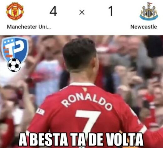 Premier League: os melhores memes da reestreia de Cristiano Ronaldo no Manchester United