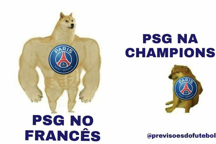 Champions League: os melhores memes de Brugge 1 x 1 Paris Saint-Germain