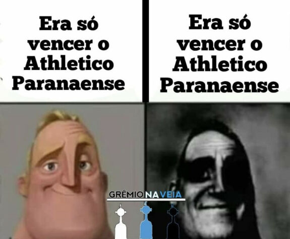 Vão cair? Em situação delicada no Brasileirão, Santos e Grêmio são alvo de memes nas redes sociais.