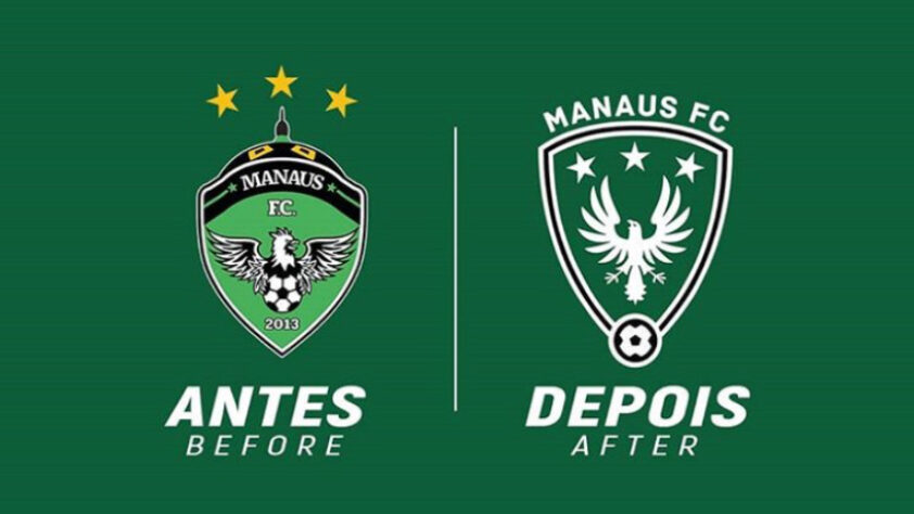 Redesenho de escudos de futebol: Manaus FC