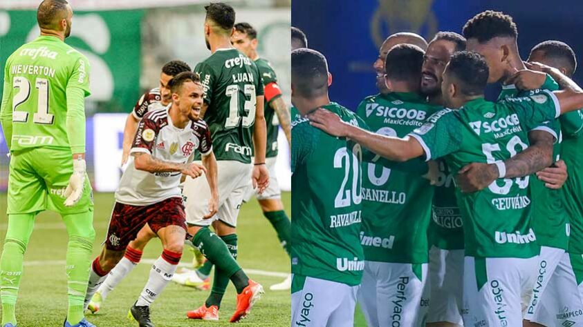 O Atlético-MG de Cuca, Hulk, Nacho e companhia segue na liderança, mas viu o Flamengo se aproximar, pois a equipe venceu o segundo colocado Palmeiras por 3 a 1, em pleno Allianz Parque. Na parte de baixo da tabela, a Chapecoense conseguiu, finalmente, a sua primeira vitória no Brasileirão. Veja as chances de cada clube, conforme a classificação no momento, de título, vaga para a Libertadores (G6) e rebaixamento! - Dados do Departamento de Matemática da Universidade Federal de Minas Gerais (UFMG).