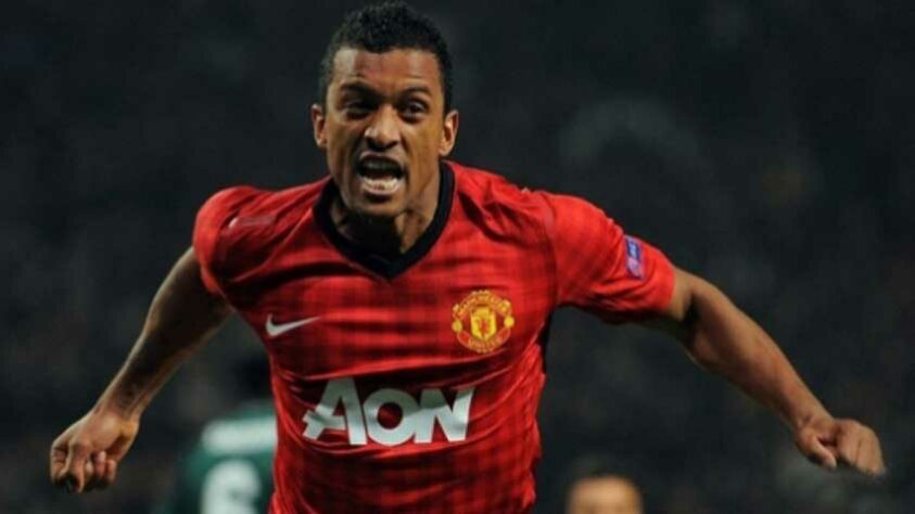 Nani - jogador português teve destaque no United, mas não atuou na final da Champions. Hoje está aposentado.