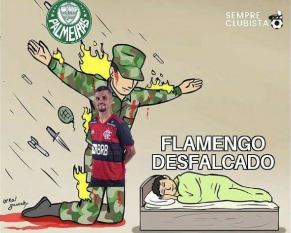 Brasileirão: os melhores memes da vitória do Flamengo por 3 a 1 sobre o Palmeiras, no Allianz Parque