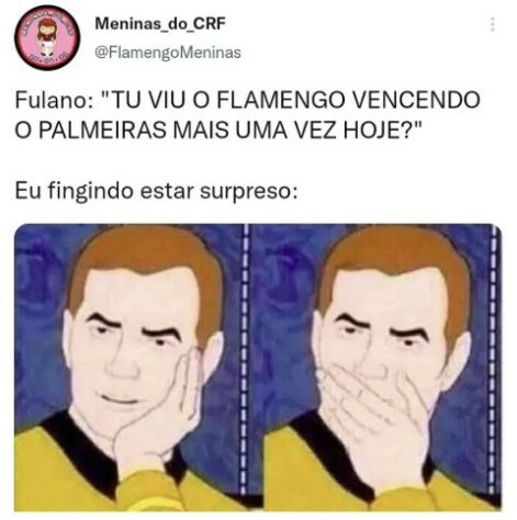 Brasileirão: os melhores memes da vitória do Flamengo por 3 a 1 sobre o Palmeiras, no Allianz Parque