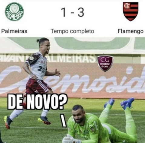 Brasileirão: os melhores memes da vitória do Flamengo por 3 a 1 sobre o Palmeiras, no Allianz Parque