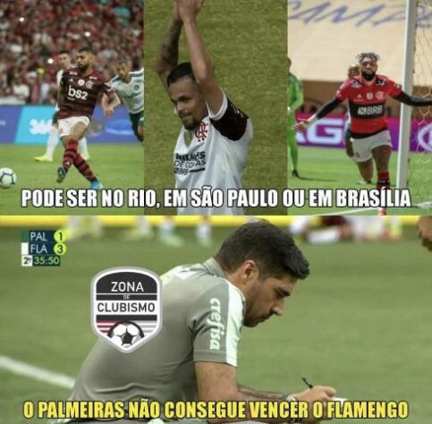 Brasileirão: os melhores memes da vitória do Flamengo por 3 a 1 sobre o Palmeiras, no Allianz Parque