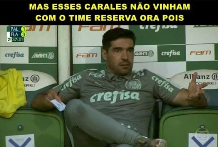 Brasileirão: os melhores memes da vitória do Flamengo por 3 a 1 sobre o Palmeiras, no Allianz Parque